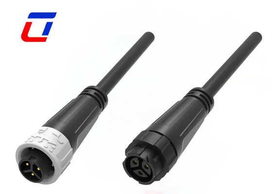 M16 3 Kernwasserdichtes Kabelanschluss DC Schnellverriegelung Messing-Goldversorgungsanschlüsse