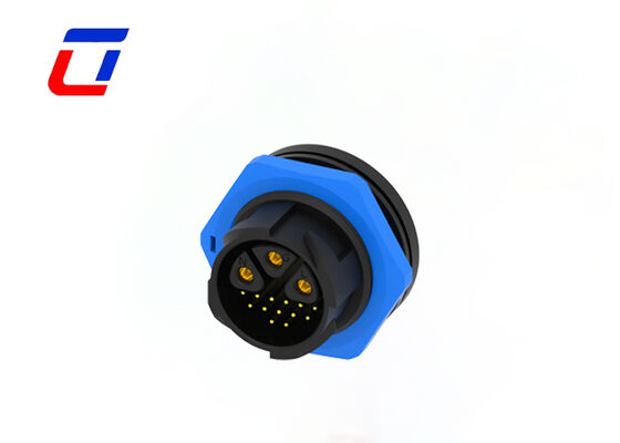 M25 3+13 Multi-Pin-Anschlüsse Wasserdichte Plattenmontage Schnelle Trennleitung Anschlüsse