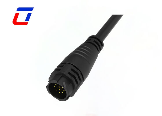 IP67 M19 9 Pin Push Locking Cable Männlicher weiblicher Stecker ODM Außenwasserdichtes Stecker