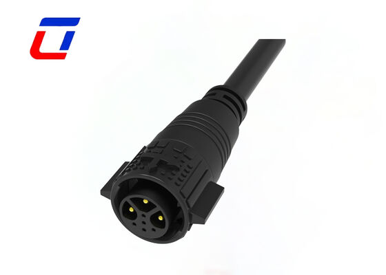 IP67 M19 Gold Plated Wire Connectors 3+5 Pin IP67 Solar Power Data Connectors 