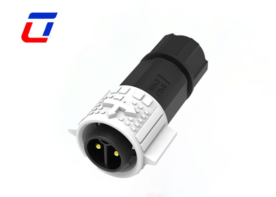 PA66 M19 20A 2 Pin IP67 Stecker ODM wasserdichte Tintenstrahlsysteme Stecker