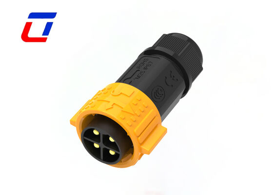 M25 4-Pin-Wasserdichte Außenleitungsanschlüsse 50A-Leistungsanschlüsse
