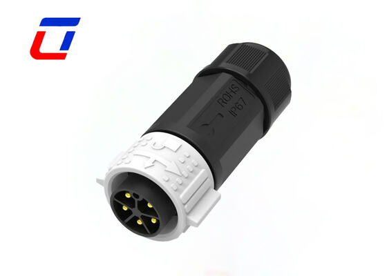 Outdoor M25 5 Pin wasserdichte Steckverbinder schieben männliche weibliche Steckverbinder 20A für Strom