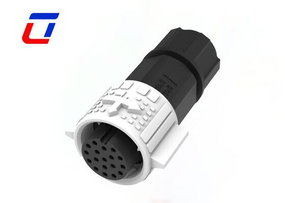 M19-Kabel-Datenanschluss 18-Pin-Schnellanschluss IP67 wasserdicht 300-Volt-Anschlüsse