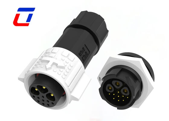 PA66 M19 3+9 Pin Signal- und Stromanschlüsse IP67 Kreisplattenanschluss