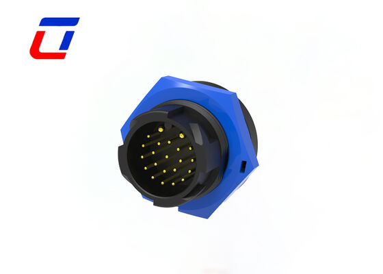 2+20-Stift-M19-geformte Kabelanschlüsse Industriewasserdichte Strom-Datenanschlüsse Made in China