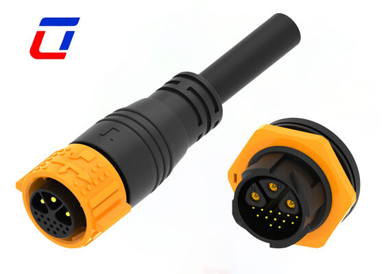 3+13-Stift Industrie-Stecker und Steckdose M25 ODM Beste 300V wasserdichte männliche weibliche Stecker