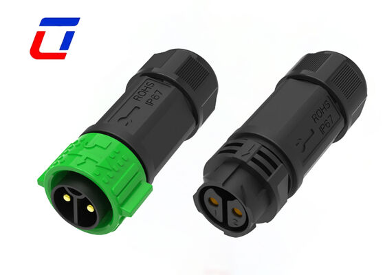 Hochstrom 50A M25 wasserdichtes Stromanschluss 2 Pin PA66 Ulinkcon Kreislaufanschluss