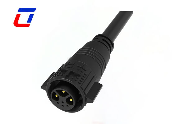 M19 3+4 Pin wasserdichte Drahtanschlüsse 15A+5A 300V IP67 Multi-Pin Männlicher weiblicher Anschluss
