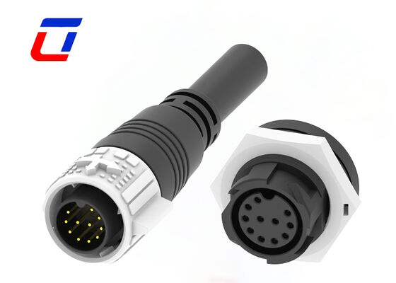 M19 300V 5A wasserdicht Stecker und Steckdose Anschluss 11 Stecker Kabel an Bord Anschluss IP67