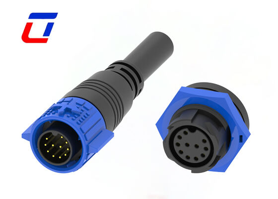 M19 300V 5A wasserdicht Stecker und Steckdose Anschluss 11 Stecker Kabel an Bord Anschluss IP67