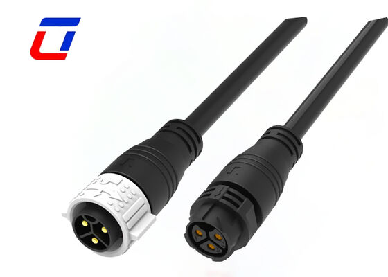 UL94-V0 3-Pin M25 50A Wasserdichtes Kabelanschluss Selbstverriegelung IP67 Stromanschluss
