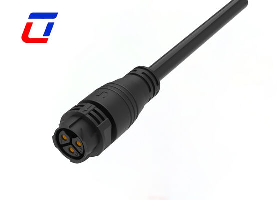 UL94-V0 3-Pin M25 50A Wasserdichtes Kabelanschluss Selbstverriegelung IP67 Stromanschluss