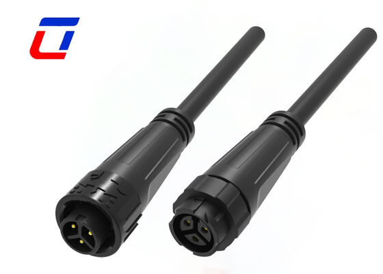 IP67 3-Pin-Anschluss Männlich und weiblich M16 10A 300V wasserdichtes Stromanschluss