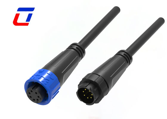 Niedrigspannung 300V M16 7-Pin-Daten-Schnellanschluss IP67 wasserdicht männlich weiblich