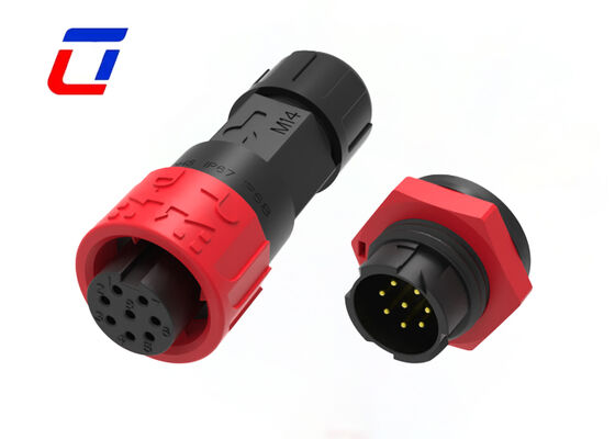 M16 8 Pin LED Draht-zu-Draht/Board-Anschluss 300V Wasserdichte Landschaftsbeleuchtungsanschlüsse