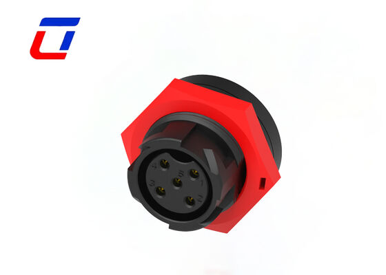 20A 5 Pin Power Wasserdichtes Kabelanschluss M19 Industrie männlich weiblich Schlagschlossanschluss