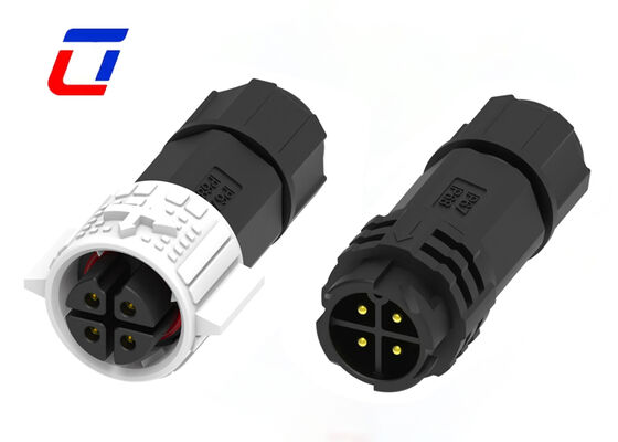 15A M19 Wasserdichte elektrische Steckverbinder mit 4 Nadeln 300 V