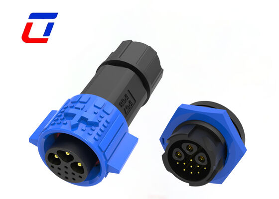 IP67 15A+5A M19 Wasserdicht Multi-Pin-Anschluss 3+9 Pin Strom-Datenanschluss Außen