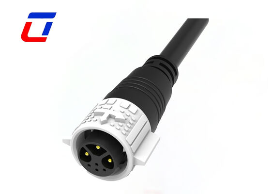 15A+5A wasserdichte Multi-Pin-Anschlüsse 3+4 Pin M19 Push Lock Kabel an Bordanschluss