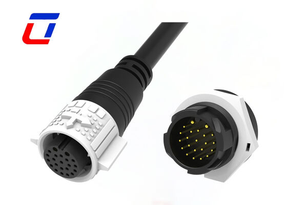 IP67 M19 wasserdicht, schnell trennbar Kabel an Bordanschlüsse 2+20 Stecker für Strom und Signal