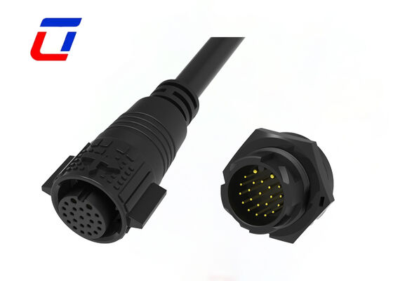 IP67 M19 wasserdicht, schnell trennbar Kabel an Bordanschlüsse 2+20 Stecker für Strom und Signal