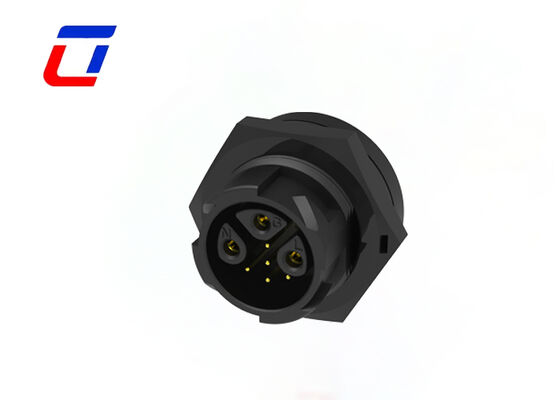 20A Kunststoff-Rundsteckverbinder M19 3+5 Pin ODM IP67 Wasserdichter Strom-Datensteckverbinder 300V