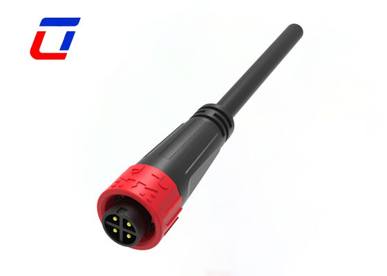 M16 Push Lock Elektrische Stecker Buchse Outdoor Wasserdichter Stecker 10A 4 Pin