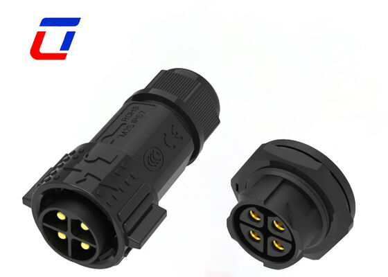 Hochstrom 50A M25 4-Pin-Konnektor PA66 aus Kunststoff