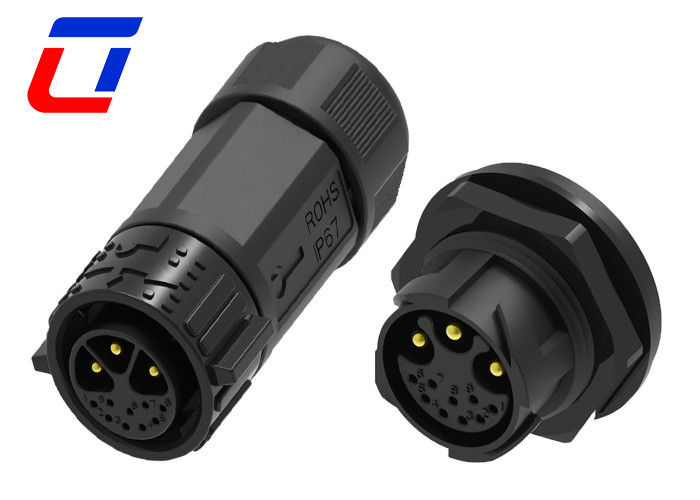3 Pins 30A Wasserdichtes Männliches weibliches Steckverbinder Industrie 12 Pins Stecker und Steckdose