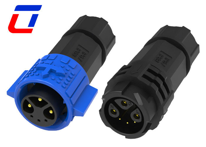 Multi-Pin-Kreislauf-M19-Wasserdichte-Anschluss 3+3-Pin-Signal- und Stromanschlüsse
