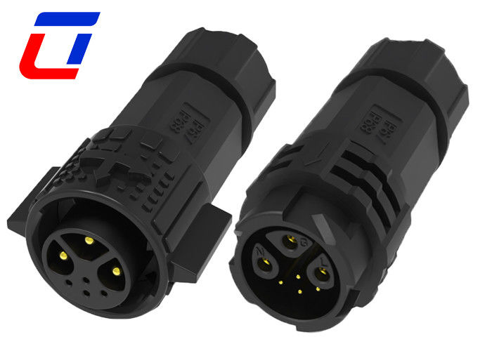 M19 15A Wasserdichtes Männliches Weibliches Stecker und Steckdose IP67 3+4 Pin
