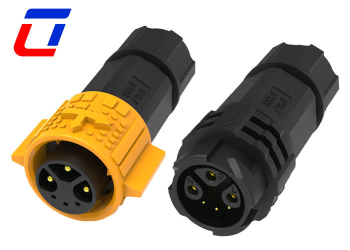 3+3 Pins Runder wasserdichter Kreisverbindung IP67 Männlicher weiblicher Verbindung 6 Pins