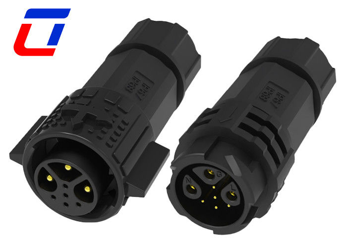 Kabel zu Kabel IP67 wasserdichtes Kreislaufanschluss 15A 3+5 Pin für Außenbeleuchtung