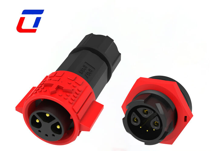 300V 3+3 Pin Multipin Steckverbinder Typen M19 Wasserdichte Steckverbinder männlich weiblich
