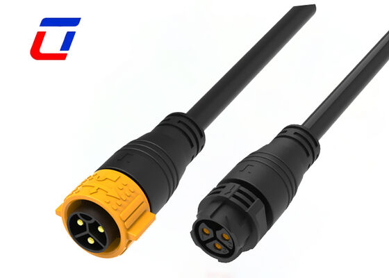 50A 3-Pin Stecker/Buchse Wasserdichter Stromanschluss M25 Hergestellt in China